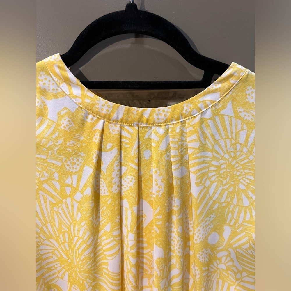 H & M yellow sleeveless dress, size 8 - Picture 3 of 8